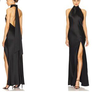 Sau Lee Penelope Gown Black